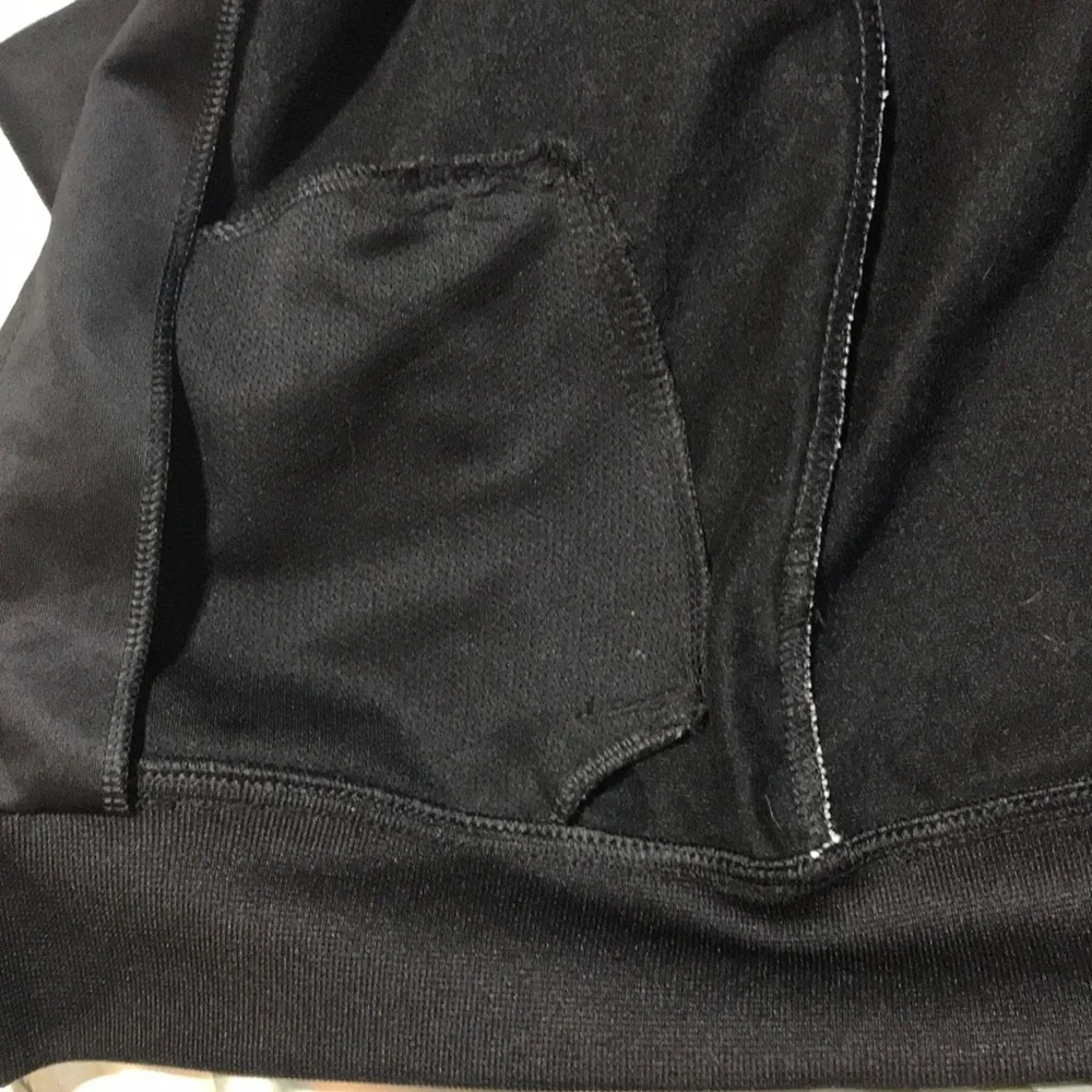 GapKids Black Zip Up Running Jacket Removable Hood